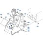 Front Frame Assembly for Kubota R420 Loader