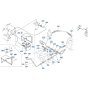 Brake System Assembly for Kubota R420 Loader