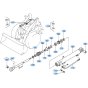 Tilt Cylinder Assembly for Kubota R420 Loader