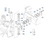 Swivel Joint Assembly for Kubota R430 Loader
