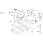 Brake Pedal Assembly for Kubota R430 Loader