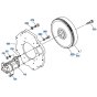 Flywheel Assembly for Kubota R510 Loader