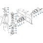 Centre Pin Assembly for Kubota R510 Loader