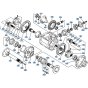 Axle (Front) Assembly for Kubota R510 Loader