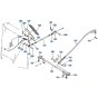 Accelerator Pedal Assembly for Kubota R510 Loader