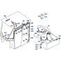Heater Assembly for Kubota R510 Loader