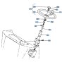 Steering Assembly for Kubota R510 Loader