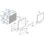 Condenser Assembly for Kubota R530 Loader