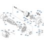 Differential Axle (Rear) Assembly for Kubota R530 Loader
