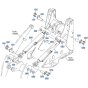 Lift Cylinder Assembly for Kubota R530 Loader