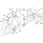 Steering Cylinder Assembly for Kubota R530 Loader