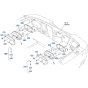 Light (Rear) Assembly for Kubota R540 Loader