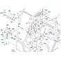 Armrest Assembly for Kubota R540 Loader