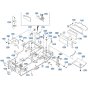 Rear Frame Assembly for Kubota R540 Loader