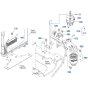 Fuel Filter Assembly for Kubota R540 Loader