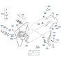 Compressor Assembly for Kubota R540 Loader