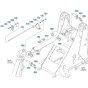 Bucket Cylinder Assembly for Kubota R540 Loader