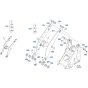 Lift Arm Assembly for Kubota R630 Loader