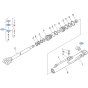 Lift Cylinder Assembly for Kubota R630 Loader