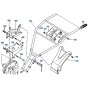 Handle Assembly for Kubota SX700 Tiller