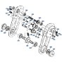 Drive Shaft Assembly for Kubota SX700 Tiller