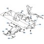 Rotary Frame Assembly for Kubota SX700 Tiller