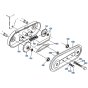 Chain Case Assembly for Kubota SX700 Tiller