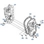 Transmission Case Assembly for Kubota SX700 Tiller
