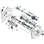 Gear Assembly for Kubota SX700 Tiller