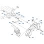Control Lever Assembly for Kubota