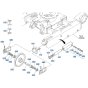 Idler Assembly for Kubota U10-5