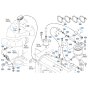 Fuel Filter Assembly for Kubota U17-5 Mini Excavator