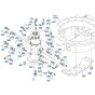 Rotary Joint Assembly for Kubota U17-5 Mini Excavator