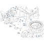 Swivel Bearing Assembly for Kubota U17-5 Mini Excavator