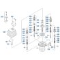 Pilot Valve Assembly for Kubota U17-5 Mini Excavator