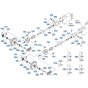 Idler Assembly for Kubota U17-5 Mini Excavator