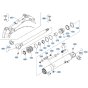 Arm Cylinder Assembly for Kubota U17-5 Mini Excavator