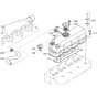 Head Cover Assembly for Kubota V2203-M-E2B Engine