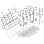 Nozzle Holder Assembly for Kubota V3307-CR-T-E5 Engine