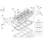 Cylinder Head Assembly for Kubota V3307-CR-T-E5 Engine