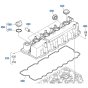 Head Cover Assembly for Kubota V3307-CR-T-E5 Engine