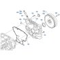 Flywheel Assembly for Kubota V3307-CR-T-E5 Engine