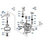 Carburettor Assembly for Kubota W5021-SCC Mower