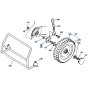 Front Wheel Assembly for Kubota W5021-SCE Mower
