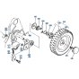Rear Wheel Assembly for Kubota W5021-SCE Mower