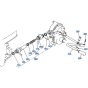 Change Lever for Kubota W5021-SCE Mower