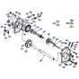 Transmission Assembly for Kubota W5021-SCE Mower