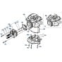 Crankcase Cover Assembly for Kubota W5021-SCE Mower