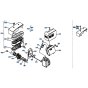 Air Cleaner Assembly for Kubota W5021-SCE Mower