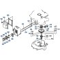 Camshaft Assembly for Kubota W5021-SCE Mower